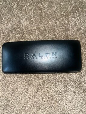 Ralph Lauren Black Hard Shell Eyewear Case